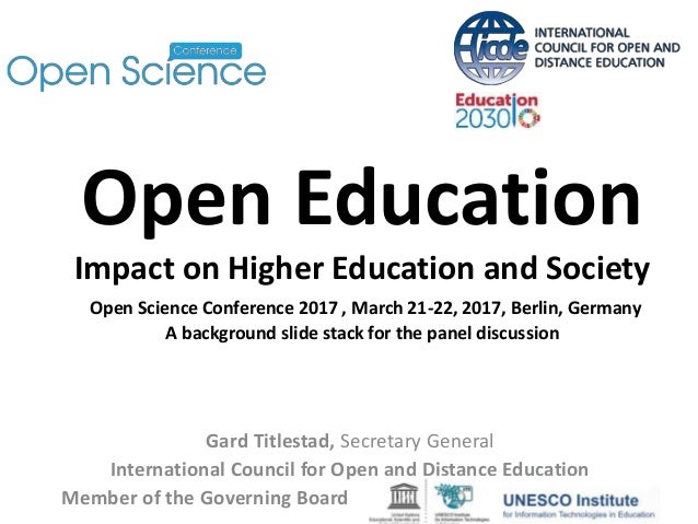 Higher Education and the New Society